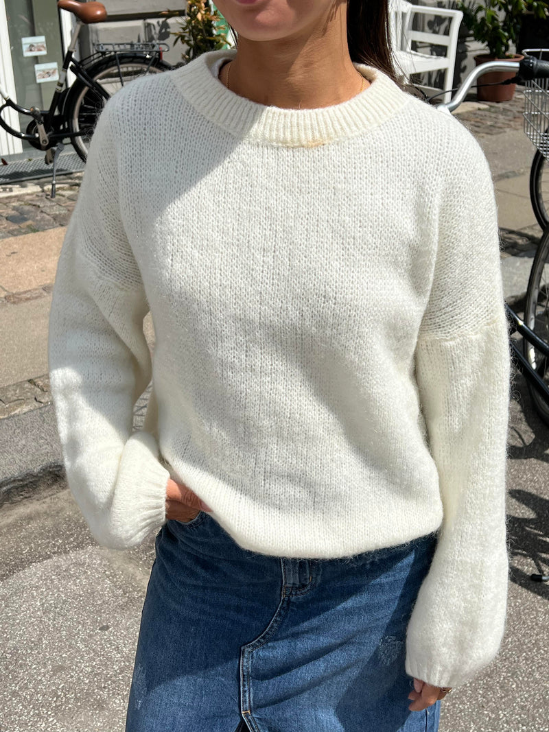 Soft Women's Sweater with Relaxed Fit - Aurena-Blue-XS/S-State of Style
