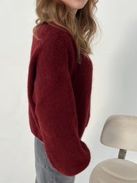 Soft Women's Sweater with Relaxed Fit - Aurena-Blue-XS/S-State of Style