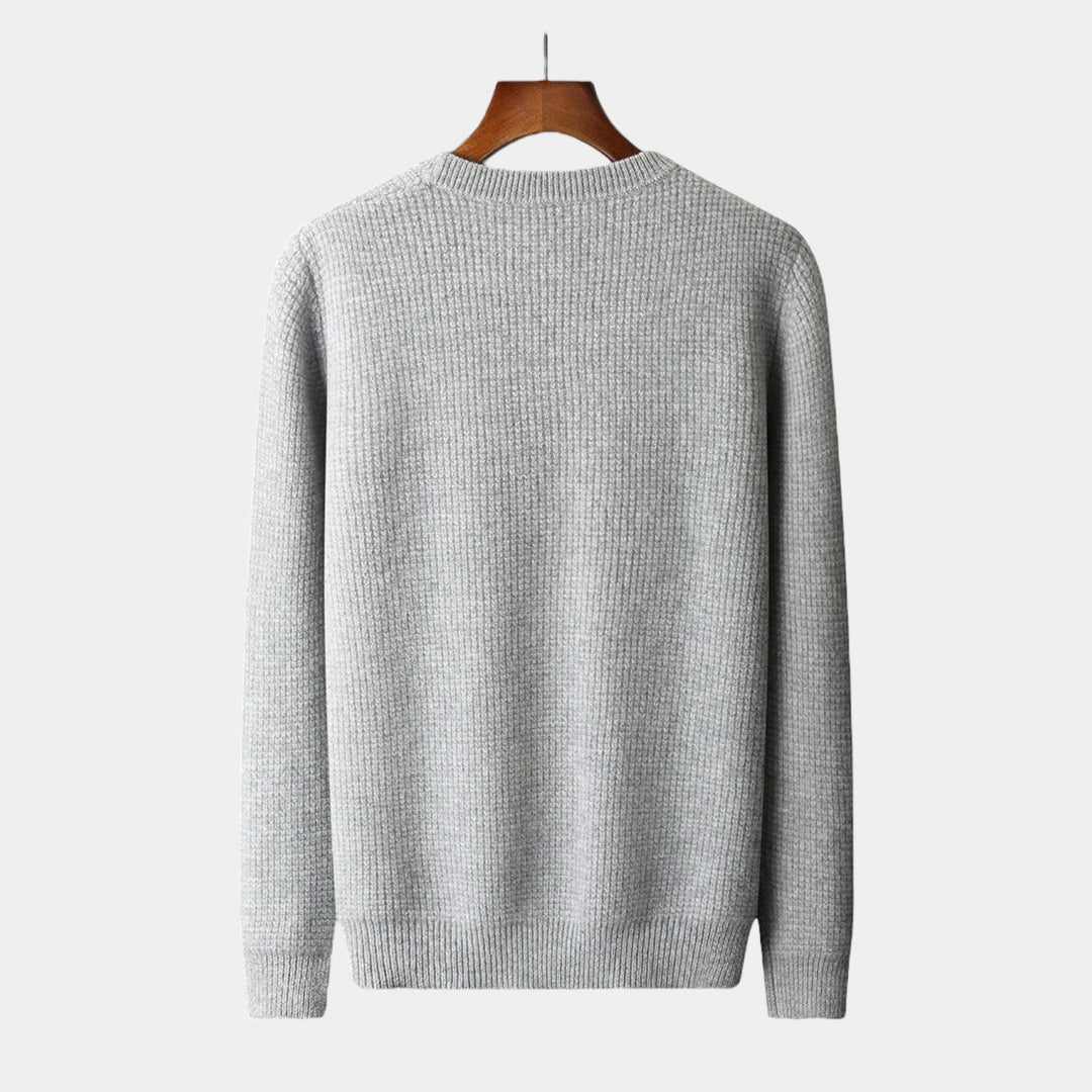 Soft Wool Men's Sweater - Norbert-Grau-XS-State of Style
