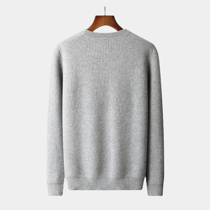 Soft Wool Men's Sweater - Norbert-Grau-XS-State of Style