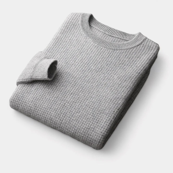 Soft Wool Men's Sweater - Norbert-Grau-XS-State of Style