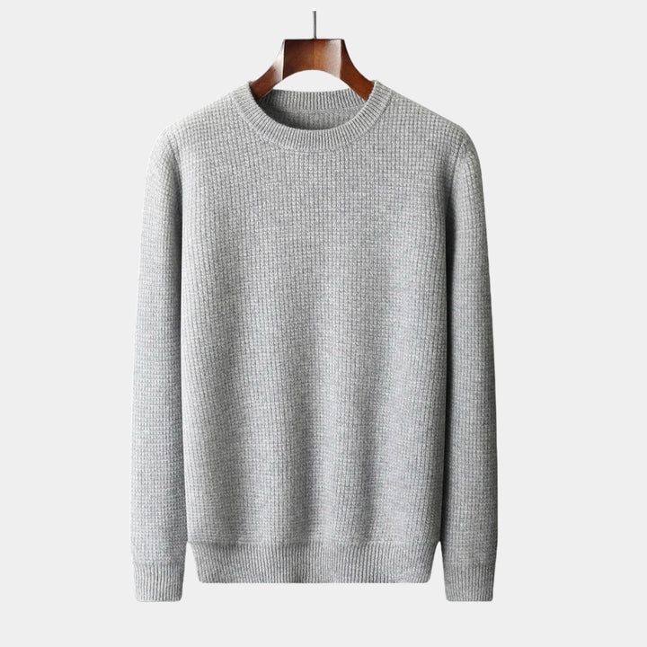 Soft Wool Men's Sweater - Norbert-Grau-XS-State of Style