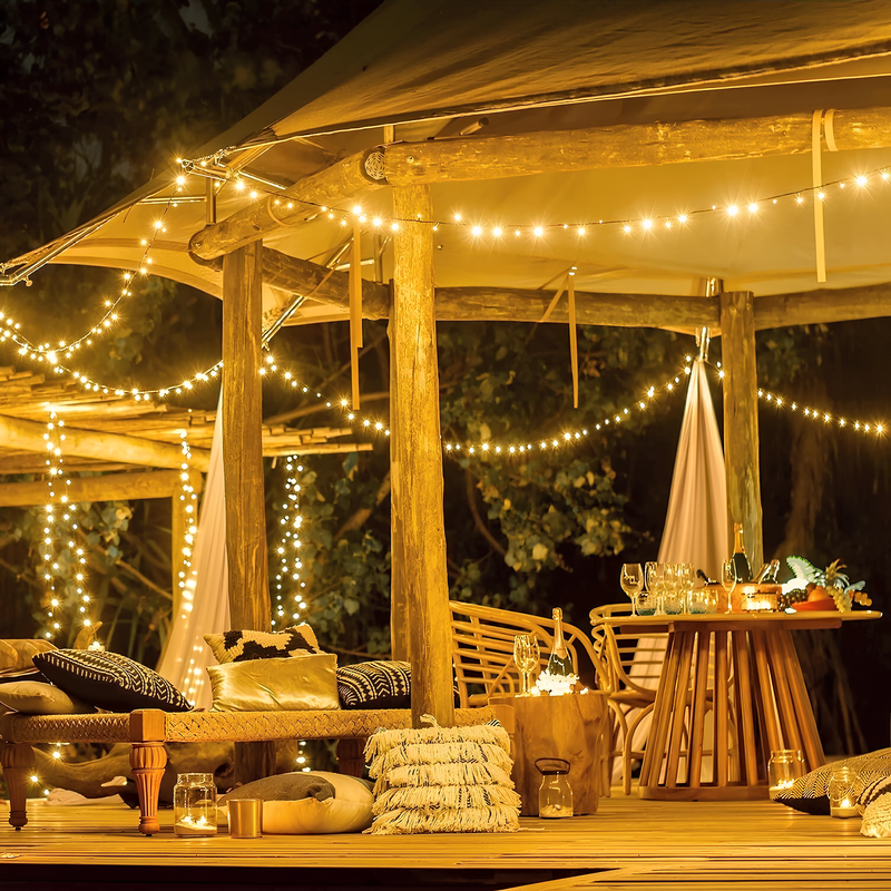 Solar Energy Ambient Lighting - SoliGlow-Warm-500 cm-State of Style