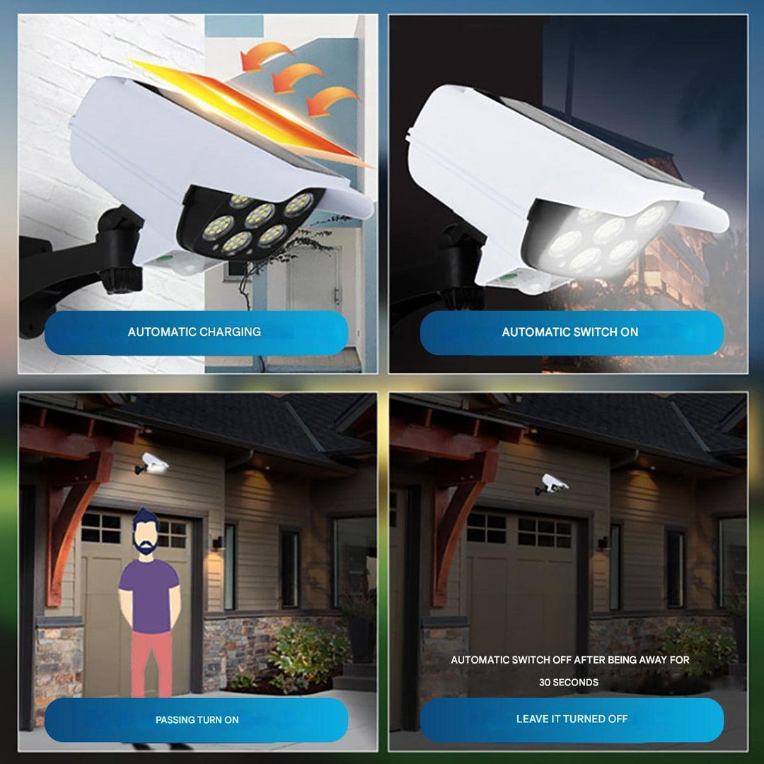 Solar Energy Dummy Security Camera - SolarGuard-State of Style