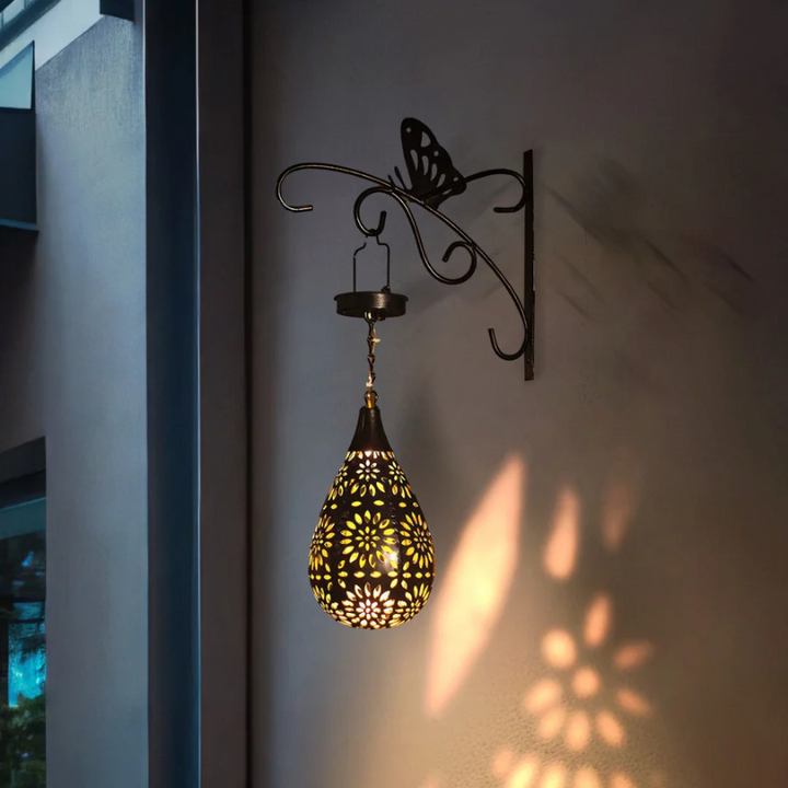 Solar Energy Outdoor Hanging Lamp - LumaBright-State of Style