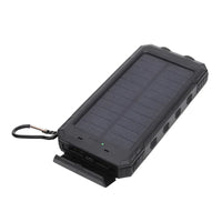 Solar Energy Power Bank with Flashlight - SolarCharge Pro-Black-5000 mAh-State of Style