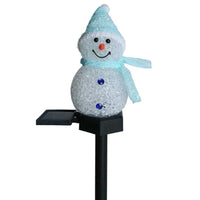 Solar Energy Snowman Lamp - SolarSnow-Blue (1+1 Free)-State of Style