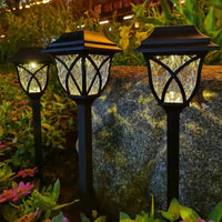 Solar Garden Lighting with Natural Enchantment - LunaGlow-White-B 300MAH-State of Style