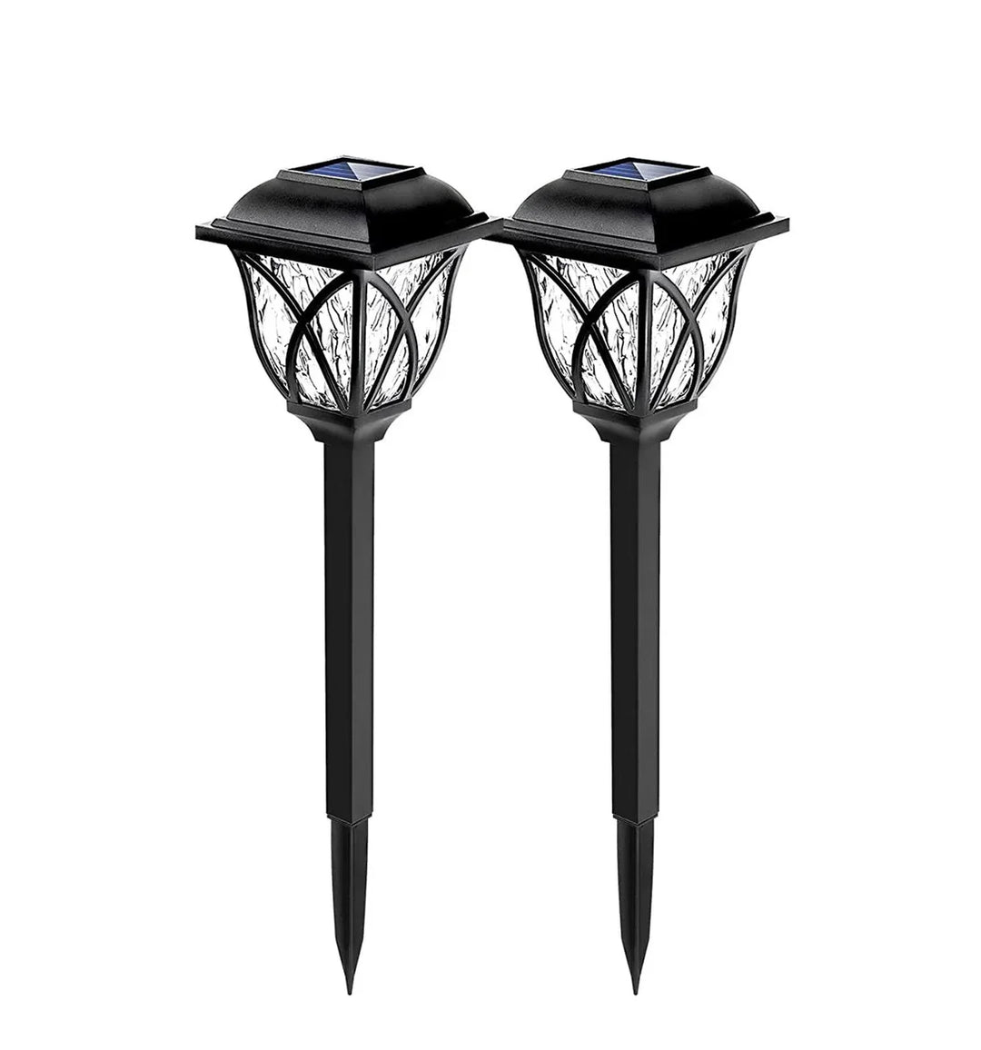 Solar Garden Lighting with Natural Enchantment - LunaGlow-White-B 300MAH-State of Style