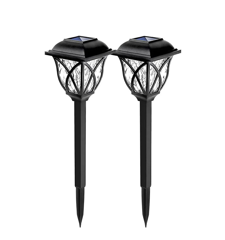 Solar Garden Lighting with Natural Enchantment - LunaGlow-White-B 300MAH-State of Style