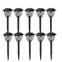 Solar Garden Lighting with Natural Enchantment - LunaGlow-White-B 300MAH-State of Style
