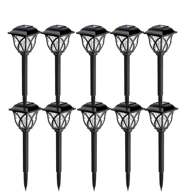 Solar Garden Lighting with Natural Enchantment - LunaGlow-White-B 300MAH-State of Style