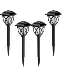 Solar Garden Lighting with Natural Enchantment - LunaGlow-White-B 300MAH-State of Style