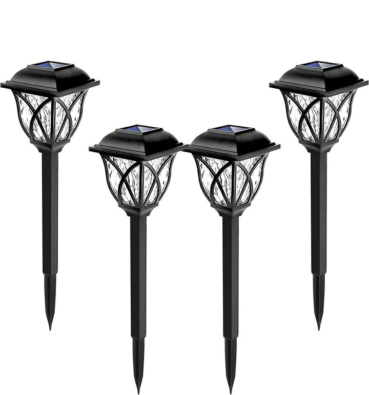 Solar Garden Lighting with Natural Enchantment - LunaGlow-White-B 300MAH-State of Style