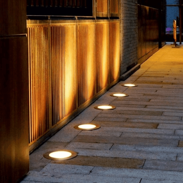 Solar Ground Spot Light for Outdoors – SunHalo-4 Lights-State of Style