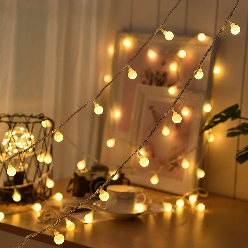 Solar Party Lights - SolarGlow-5M 20LEDS-Warm White-State of Style
