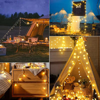 Solar Party Lights - SolarGlow-5M 20LEDS-Warm White-State of Style