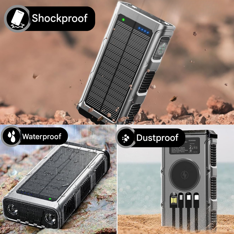 Solar Power Bank - PowerSafe 20000-State of Style