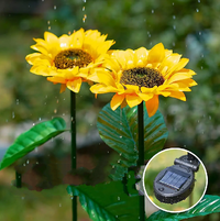 SolarBloom Waterproof Solar - Powered Sunflower Lamp-1-State of Style