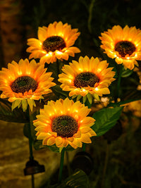 SolarBloom Waterproof Solar - Powered Sunflower Lamp-1-State of Style