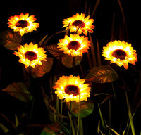 SolarBloom Waterproof Solar - Powered Sunflower Lamp-2-State of Style