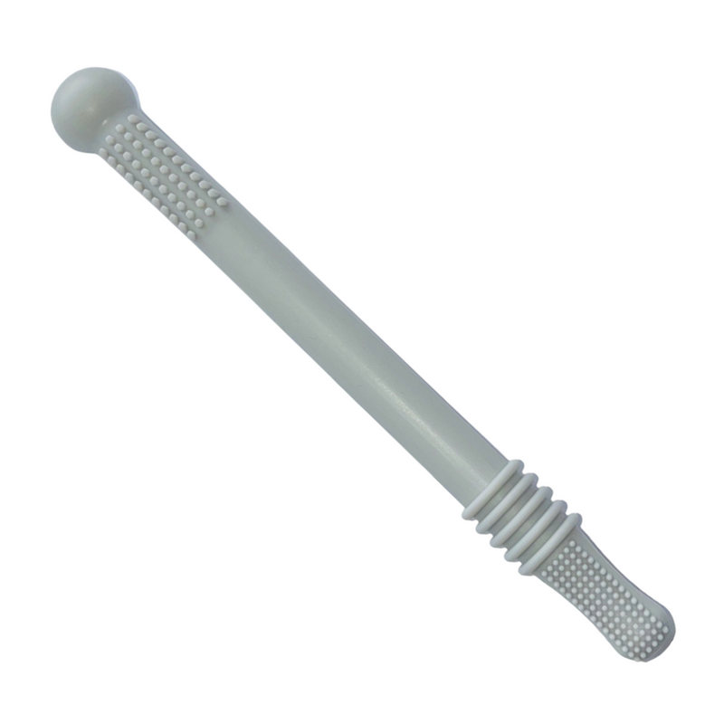 Soothing Teething Tube for First Teeth - ChewyCalm-Gray-State of Style