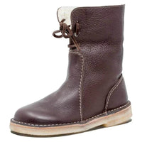 Sophia Hike Boot - Luxe Mid-Calf Lined Women’s Boots-Dark Brown-5-State of Style