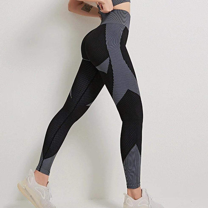 Sophia - Shaping Push Up Leggings-Black-S-State of Style