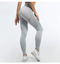 Sophia - Shaping Push Up Leggings-Grey-S-State of Style