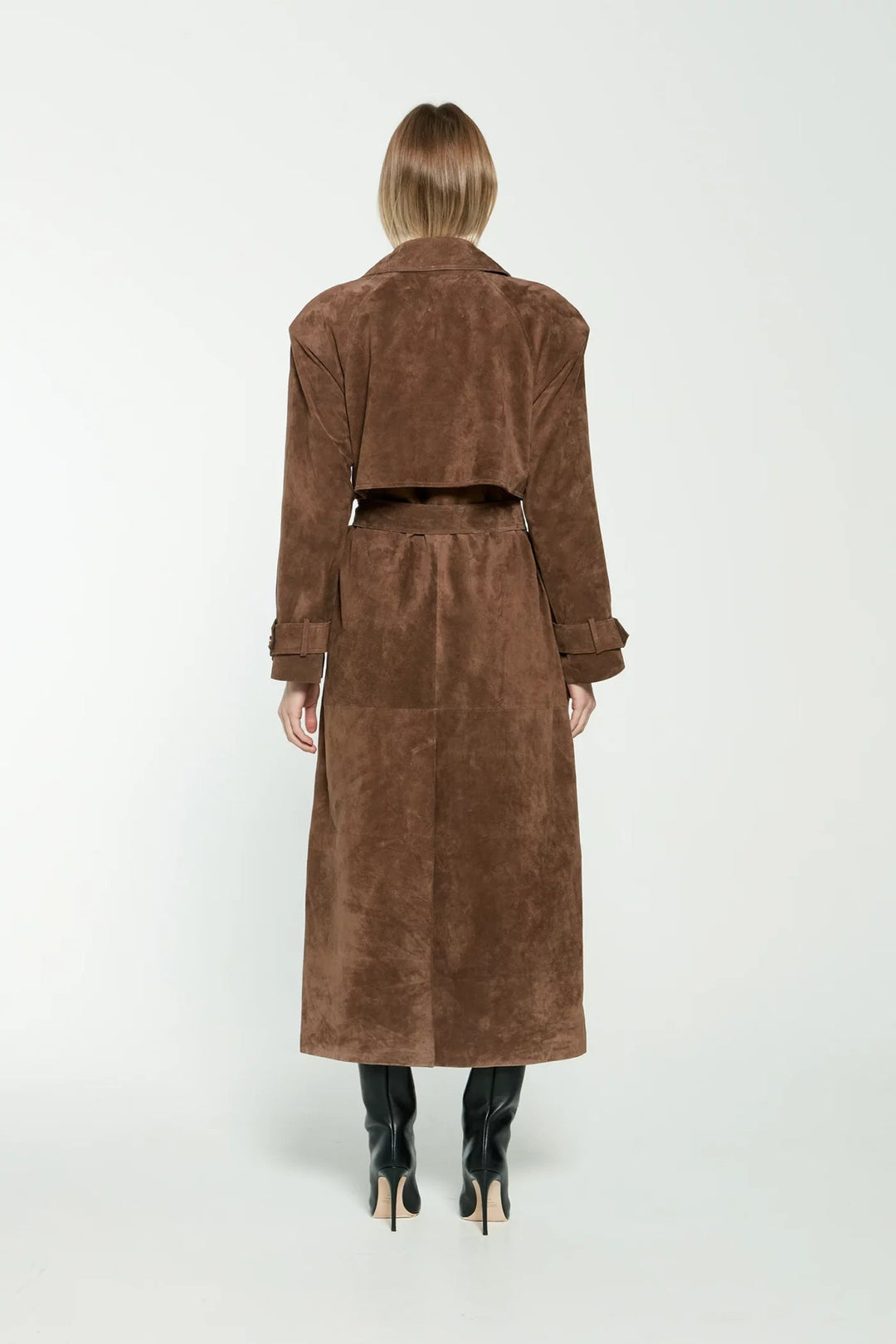 Sorina Faux Suede Winter Coat for Women-S-State of Style