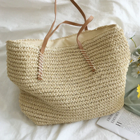 Spacious Handbag with Sturdy Shoulder Strap - TerraWoven-White-State of Style