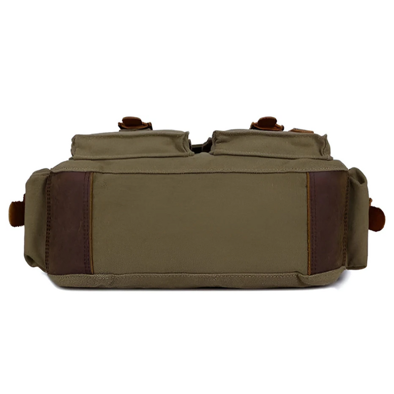 Spacious Men's Canvas Crossbody - UrbanTrail-State of Style