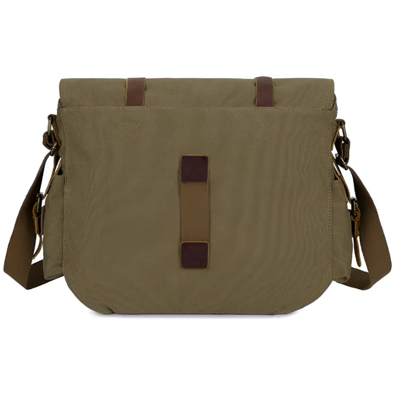 Spacious Men's Canvas Crossbody - UrbanTrail-State of Style