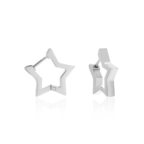 Sparkling Star Earrings | Dazzling Jewellery for Women-Gold-State of Style