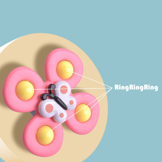 SpinFun Suction Cup Spinner Toy Set – 3 Pieces-State of Style