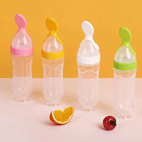 Spoon Bottle for Baby Feeding - FeedEase-Green-State of Style
