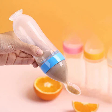 Spoon Bottle for Baby Feeding - FeedEase-Green-State of Style