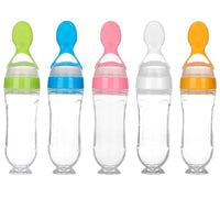 Spoon Bottle for Baby Feeding - FeedEase-Green-State of Style