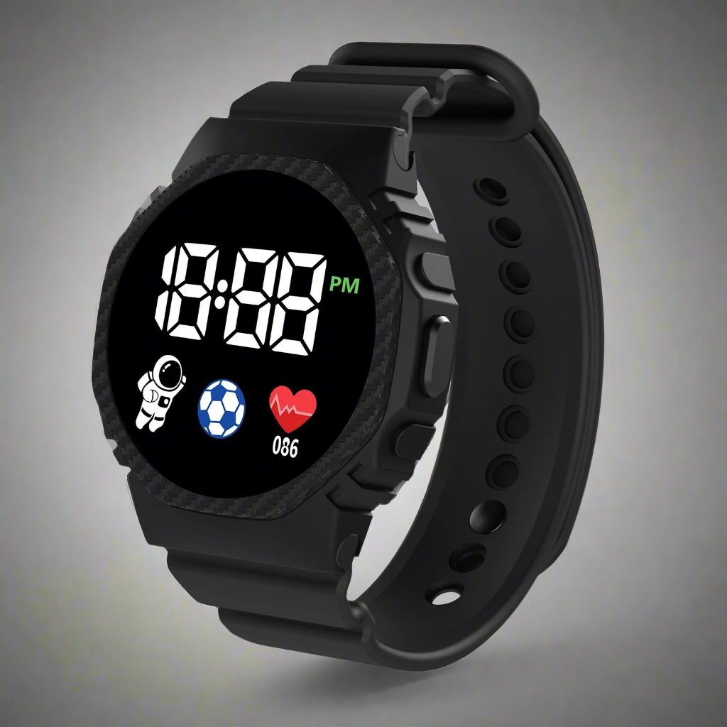 Sport Watch for Little Adventurers - AdventureTime-Black-State of Style