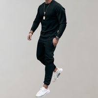 Sporty Men's Set - Finn-Black-S-State of Style
