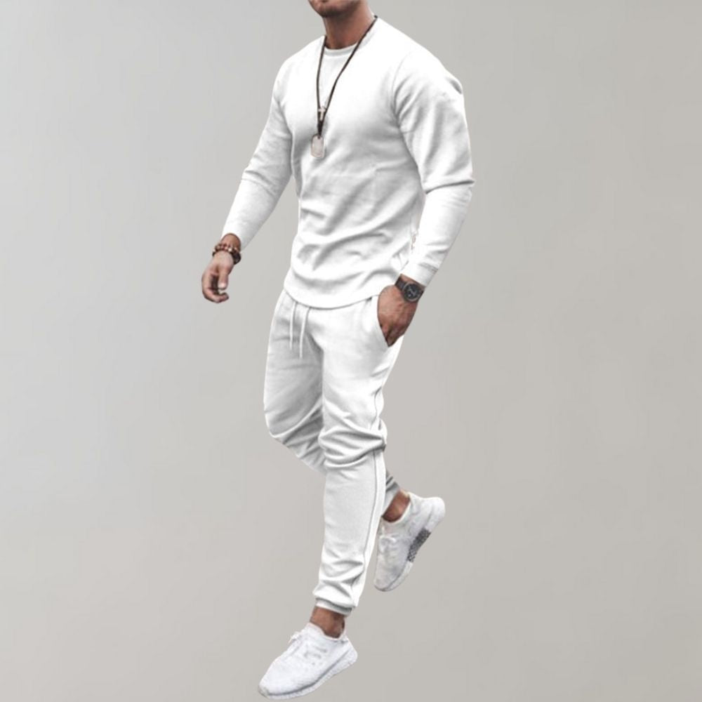 Sporty Men's Set - Finn-White-S-State of Style
