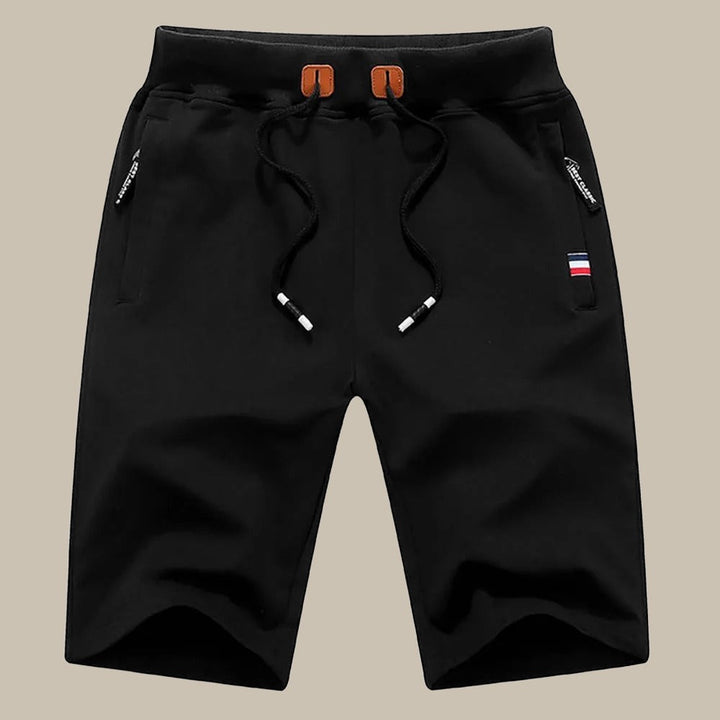 Sporty Men's Shorts | HUGO Casual Shorts-Black-M-State of Style