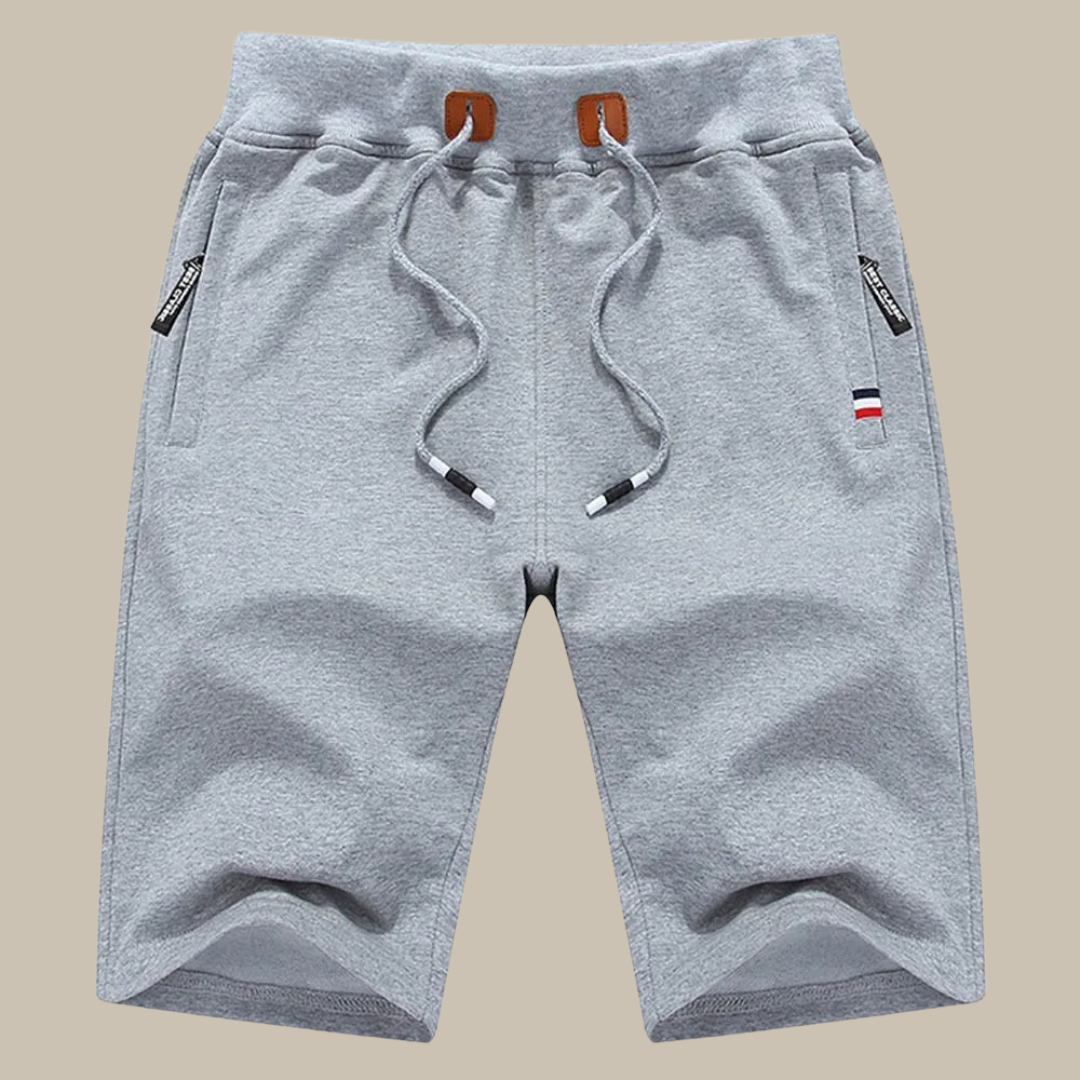 Sporty Men's Shorts | HUGO Casual Shorts-Light Grey-M-State of Style