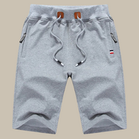 Sporty Men's Shorts | HUGO Casual Shorts-Light Grey-M-State of Style
