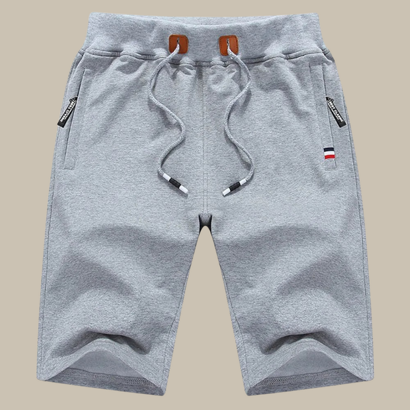 Sporty Men's Shorts | HUGO Casual Shorts-Light Grey-M-State of Style