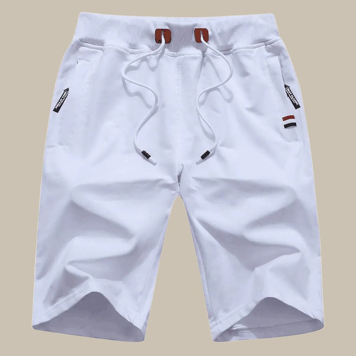 Sporty Men's Shorts | HUGO Casual Shorts-White-M-State of Style