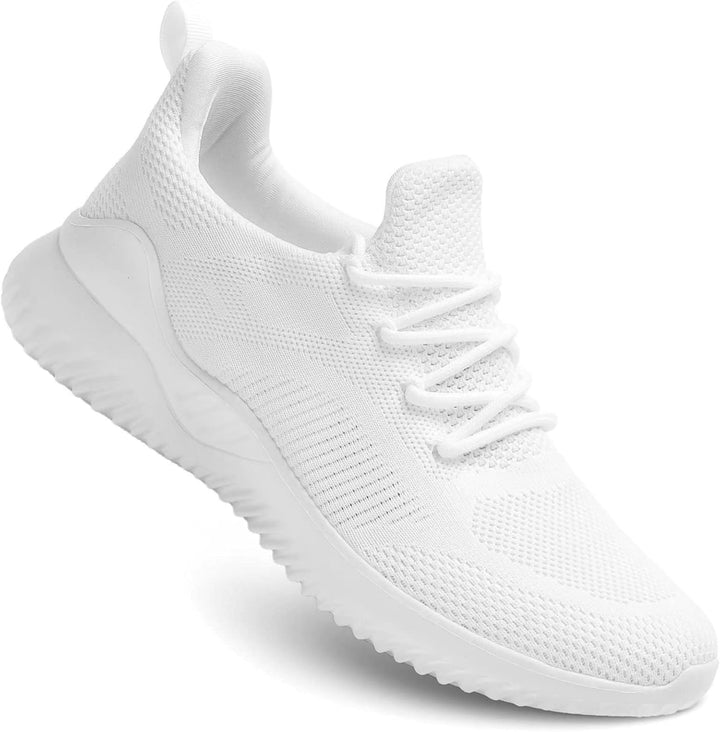 Sporty Running Shoes - Xplore-White-6.5-State of Style