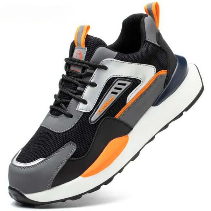Sporty Safety Shoes - FlexGuard-Grey-4-State of Style