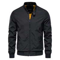 Sporty Summer Jacket for Men - Levi-Black-M-State of Style
