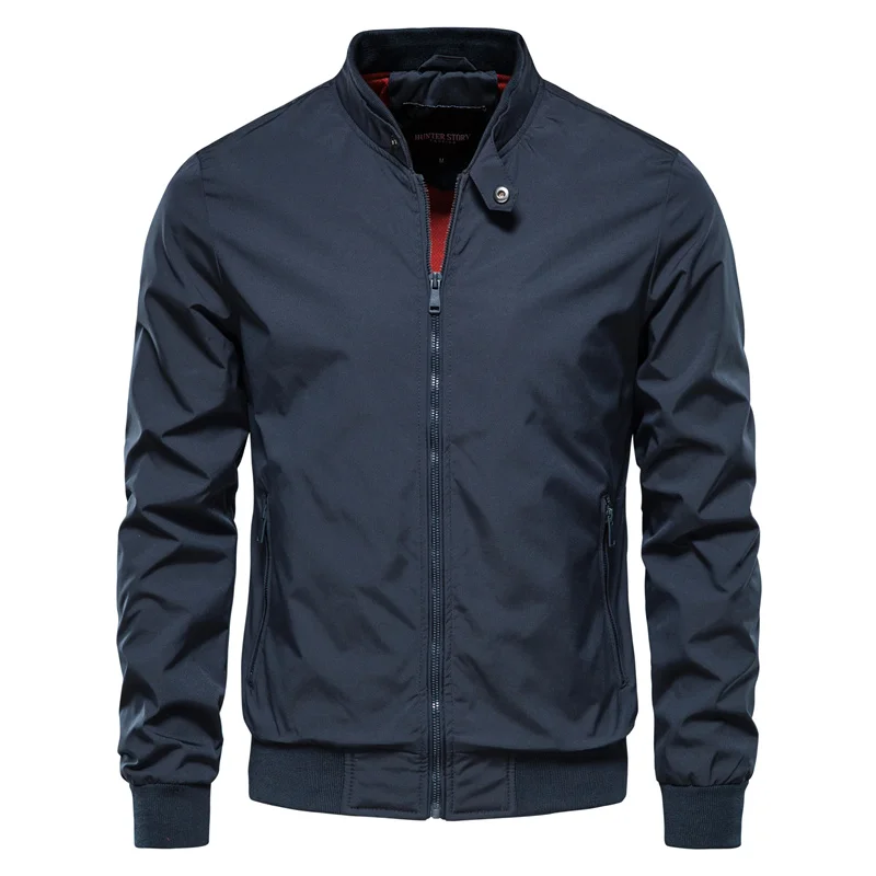 Sporty Summer Jacket for Men - Levi-Blue-M-State of Style